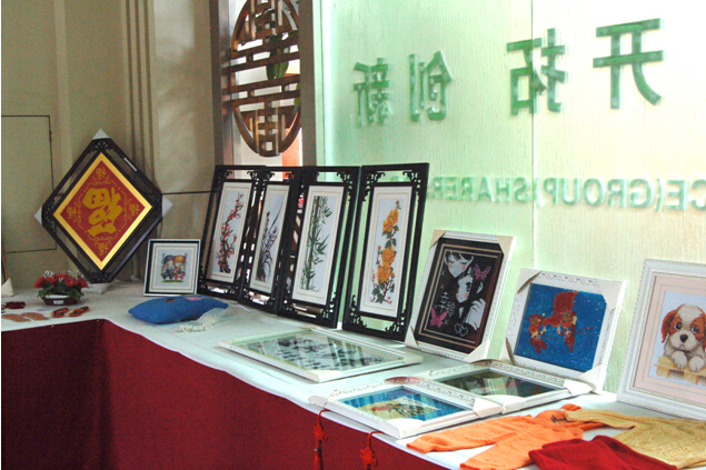 乐鱼leyu（中国）集团展厅一角