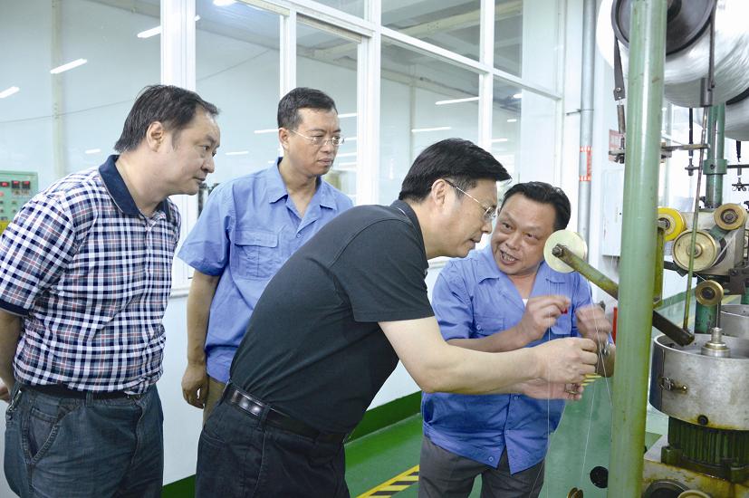 成都市副市长苟正礼等领导到乐鱼leyu（中国）集团调研