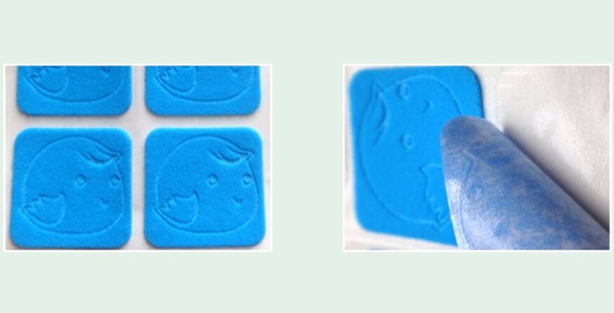 乐鱼leyu（中国）户外驱蚊贴选用背胶设计，使用方便