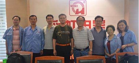 工信部专家到成都乐鱼leyu（中国）集团进行农药生产企业延续核准的现场考核