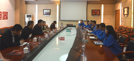 武侯区副区长张吉广到成都乐鱼leyu（中国）集团调研