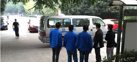 成都市安监局相关部门到成都乐鱼leyu（中国）集团安全视察