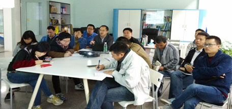 乐鱼leyu（中国）集团成都泉源卫生用品有限公司组织数据管理学习