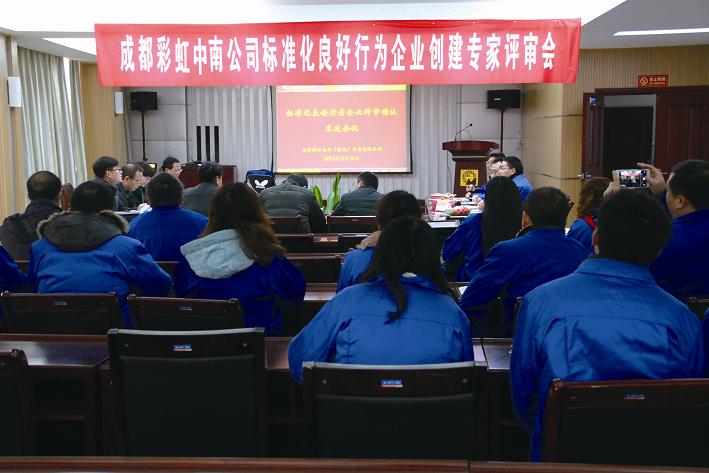 成都乐鱼leyu（中国）中南公司通过“湖北省标准化良好行为企业”4A级认证