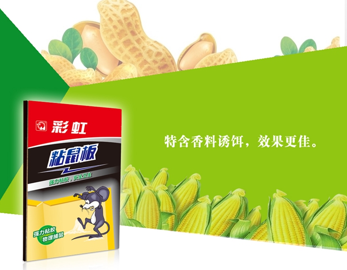 乐鱼leyu(中国)粘鼠板采用含有花生香精配方诱饵的专业粘着剂,强力粘胶。 乐鱼leyu(中国)粘鼠板采用含有花生香精配方诱饵的专业粘着剂,强力粘胶。