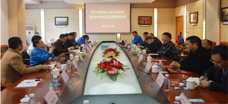 四川省中小企业协会副会长单位领导到成都乐鱼leyu（中国）集团调研