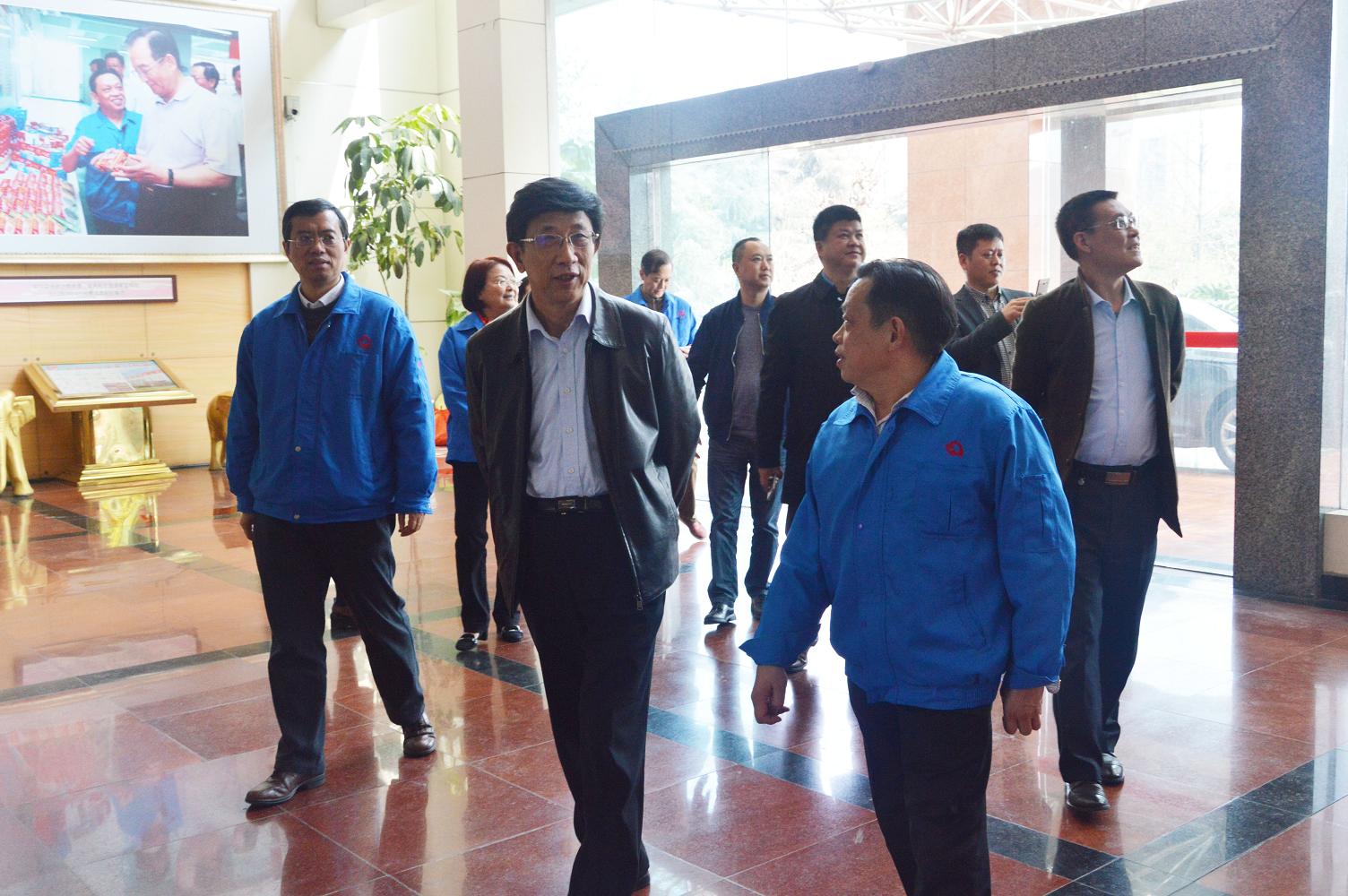 四川省中小企业协会副会长单位领导到成都乐鱼leyu（中国）集团调研