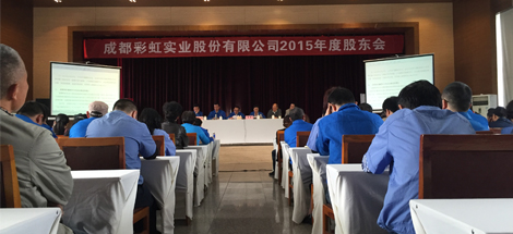 成都乐鱼leyu（中国）实业股份有限公司2015年股东会议
