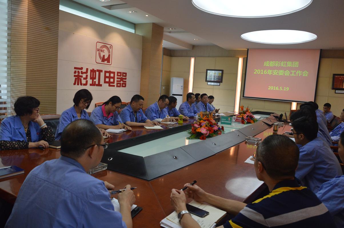 成都乐鱼leyu（中国）集团召开2016年度安委会工作会