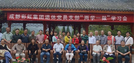 2016年成都乐鱼leyu（中国）集团党委组织退休党员支部组织生活会