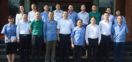 国家标准委员会领导到成都乐鱼leyu（中国）集团调研