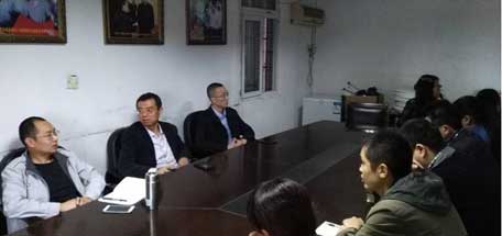 成都乐鱼leyu（中国）集团总经理黄朝万视察重庆分公司