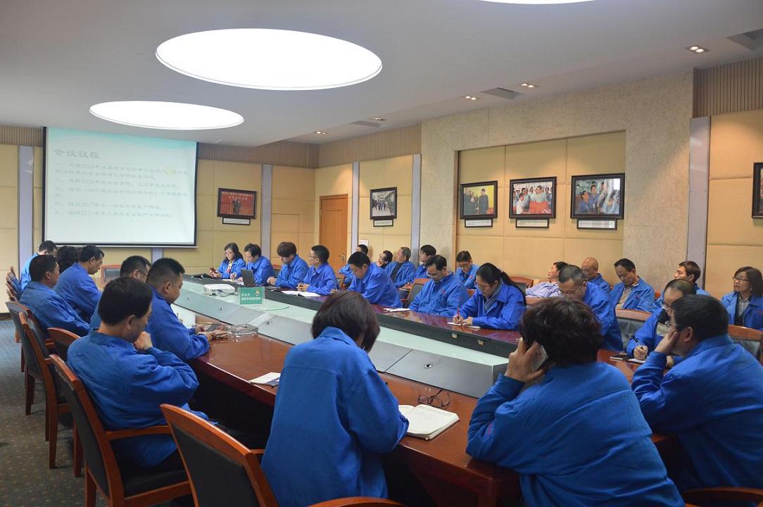 成都乐鱼leyu（中国）集团2017年第一季度安全生产委员会会议