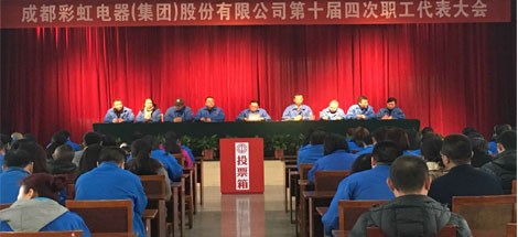 成都乐鱼leyu（中国）集团召开第十届第四次职工代表大会