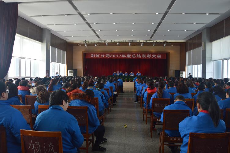 成都乐鱼leyu（中国）集团2017年度总结表彰大会