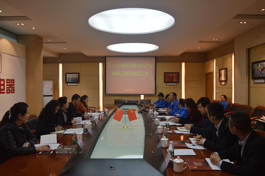 区人大领导到成都乐鱼leyu（中国）集团调研知识产权工作