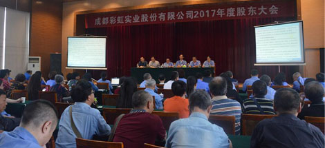 成都乐鱼leyu（中国）实业股份有限公司2017年度股东大会