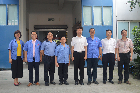 成都市纪委王川红书记到成都乐鱼leyu（中国）集团调研