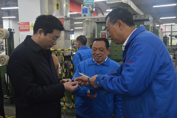 市委常委、市委统战部部长、市总工会主席吴凯一行莅临成都乐鱼leyu（中国）集团调研