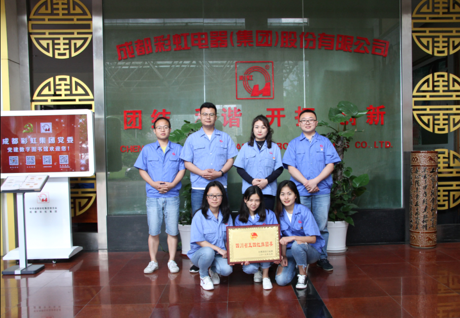 成都乐鱼leyu（中国）集团团委荣获四川省“五四红旗团委”荣誉称号