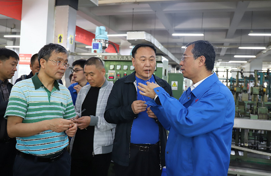 天津市宝坻区政协领导莅临成都乐鱼leyu（中国）集团参观调研