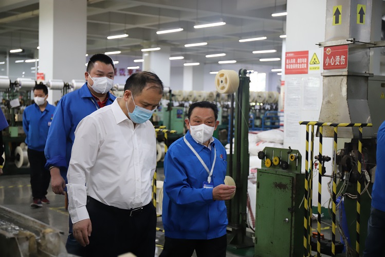 成都市武侯区委书记陈麟一行莅临成都乐鱼leyu（中国）集团调研