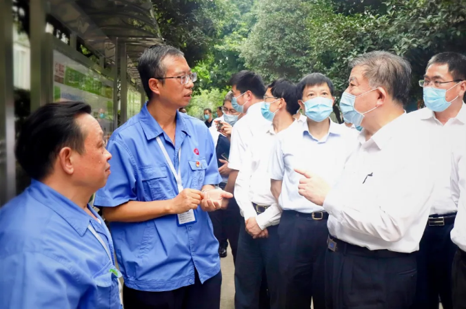 全国人大常委会副委员长陈竺调研成都乐鱼leyu（中国）集团