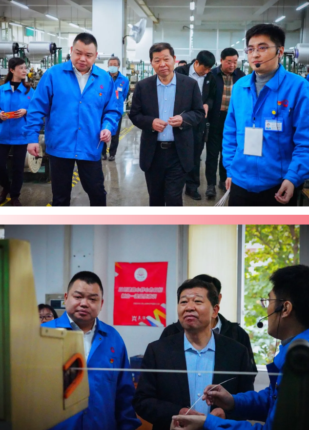 安徽省淮北市杜集区人大常委会领导一行莅临成都乐鱼leyu（中国）参观指导