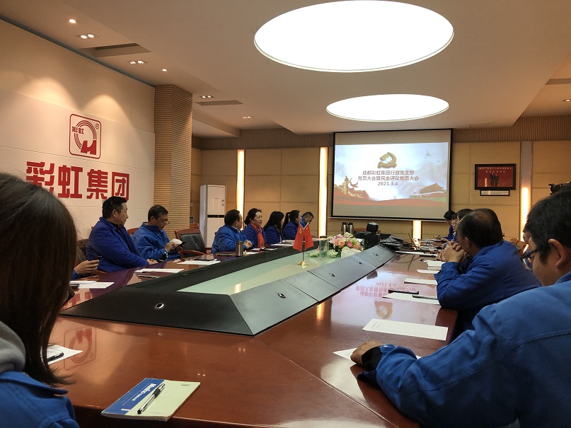 成都乐鱼leyu（中国）集团行政党支部党员大会暨民主评议党员大会