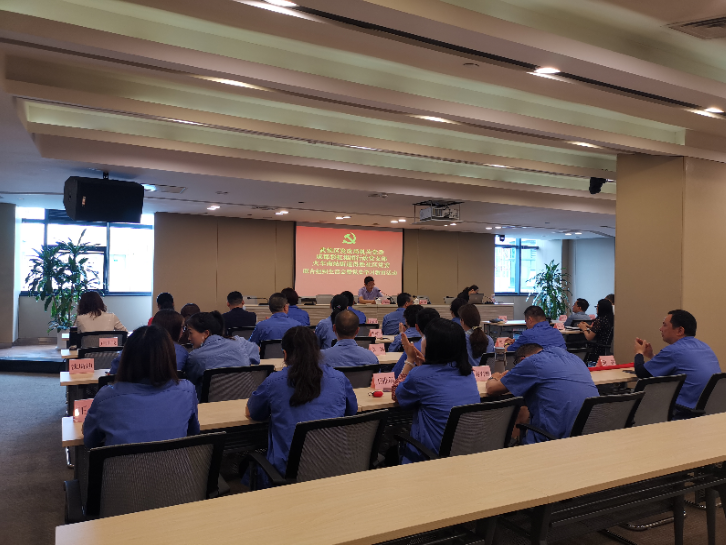 成都乐鱼leyu（中国）集团行政党支部组织党员参加武侯区发改委机关党委学党史讲座