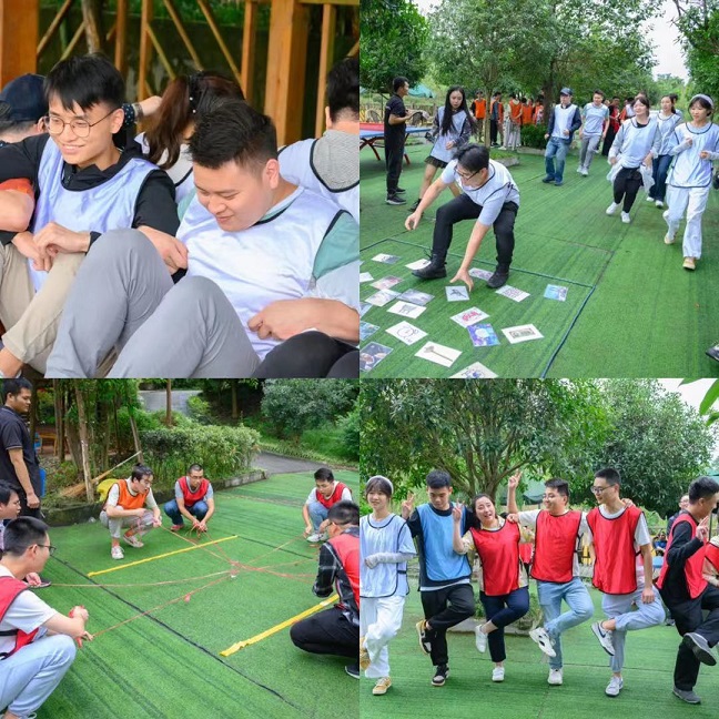 成都乐鱼leyu（中国）集团开展2021年新员工拓展活动