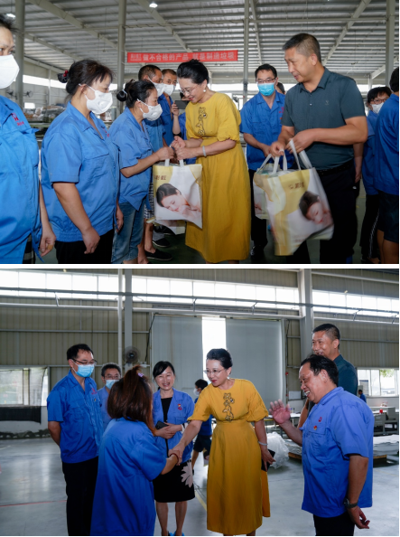 市总工会黄龙蓉莅临成都乐鱼leyu（中国）集团慰问职工